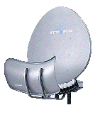 Спутниковая тороидальная двухзеркальная антенна T90